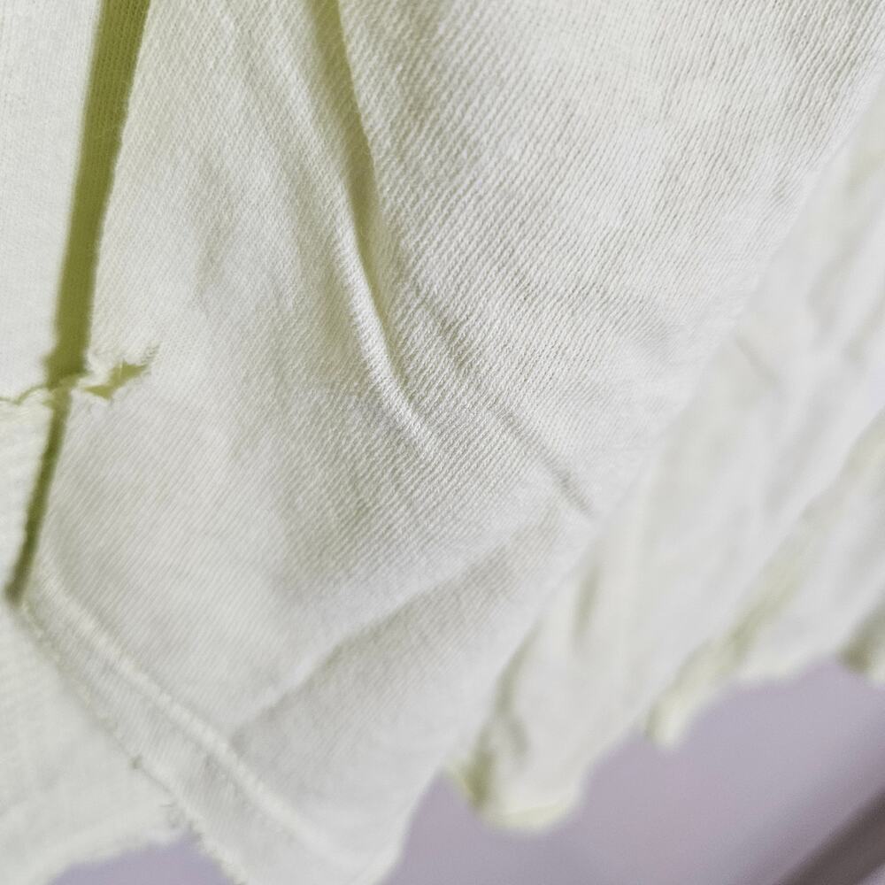 NWOT We The Free V Neck Lime Sorbet Coastal Cruising Long Sleeve Tee Sz M - Picture 13 of 14